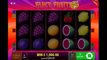 Fancy Fruits Crazy Chicken Shooter screenshot (4)