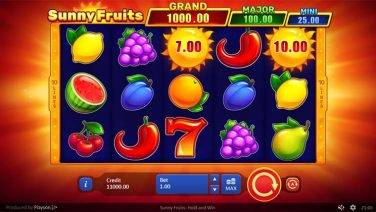 Sunny Fruits: Hold and Win