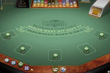 Spanish 21 Blackjack Microgaming