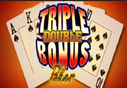 Triple Double Bonus Poker Genii