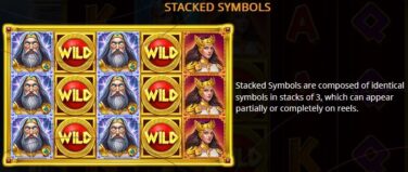 Greek Legends STACKED SYMBOLS