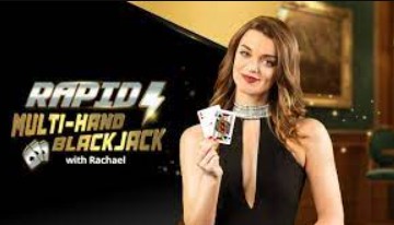 Rapid Multihand Blackjack with Rachael